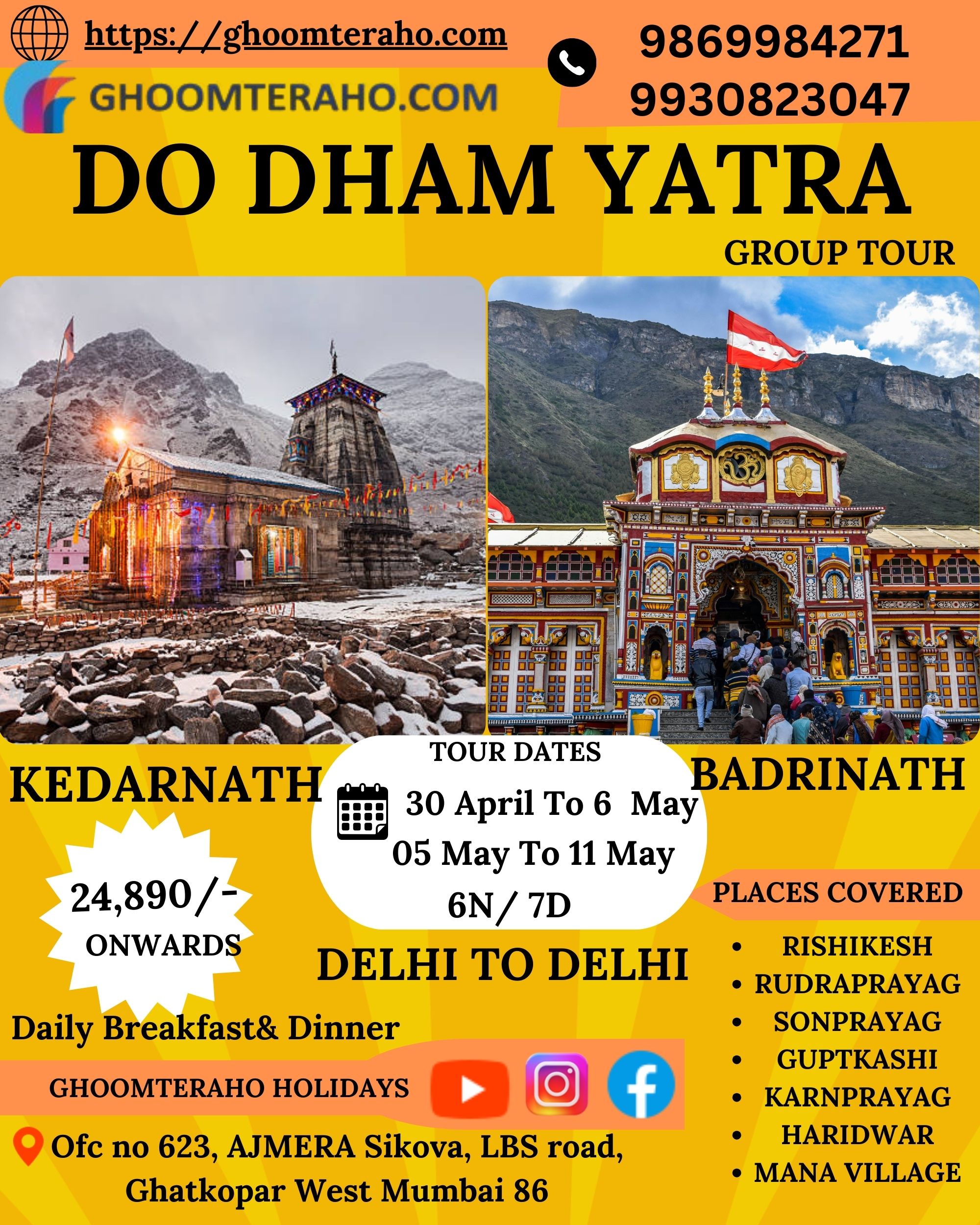 KEDARNATH - BADRINATH